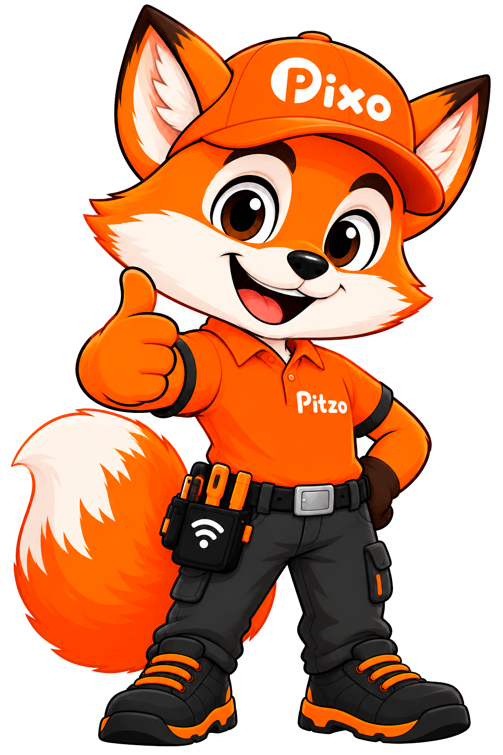 Pitzo - Mascota de Pixo Internet